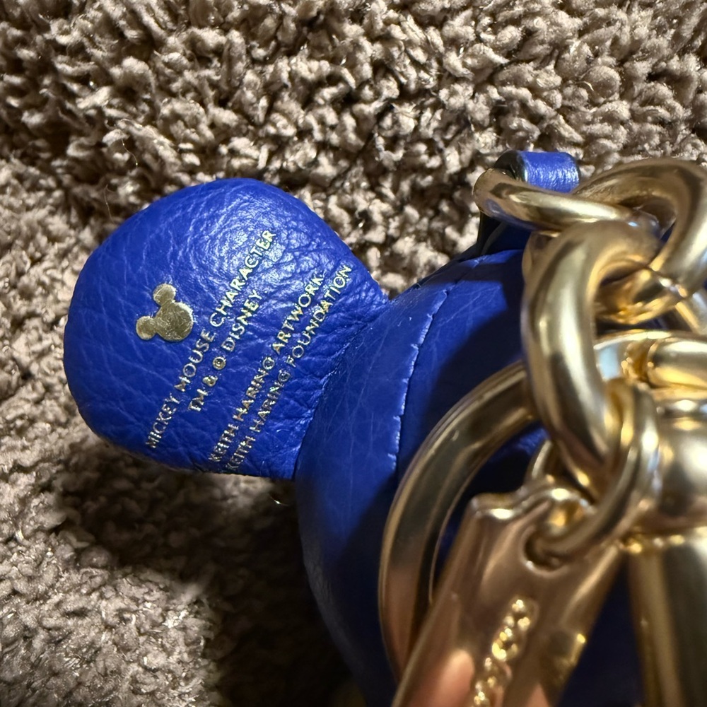 COACH CHARM MICKEY MOUSE - Picture 2 of 6